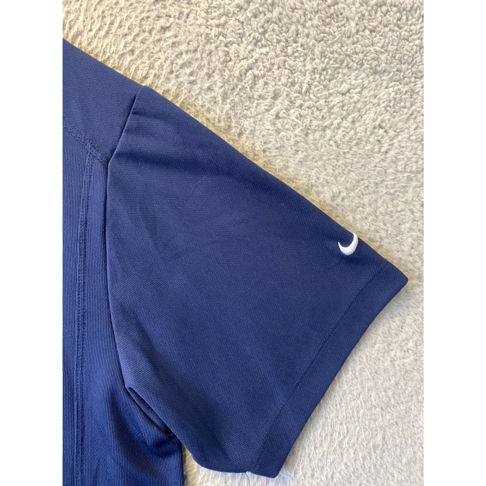 Nike Nike Golf Polo Shirt Mens L Navy Swoosh Drifit Casual Outdoor /40-72 Size US L / EU 52-54 / 3 - 3 Thumbnail