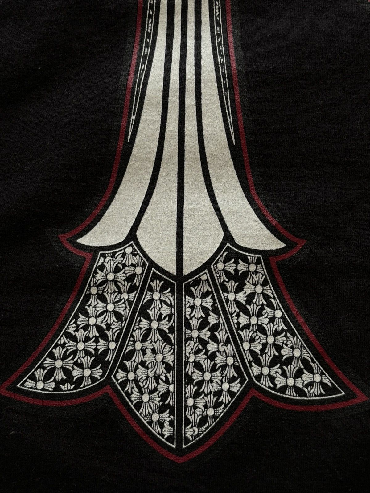 Chrome Hearts CHROME HEARTS HUGE CROSS TSHIRT Size US M / EU 48-50 / 2 - 8 Thumbnail
