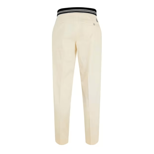 Moncler Chino Logo Trousers Size US 32 / EU 48 - 1 Thumbnail