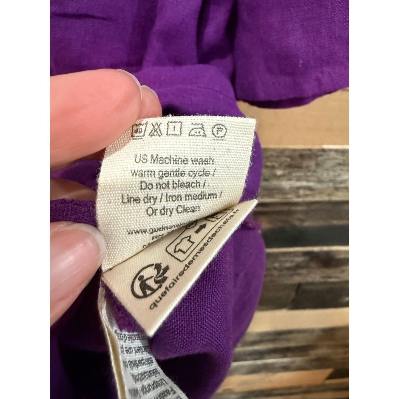 Guru Gudrun Sjoden NWT linen tunic blouse pockets size Small Size S / US 4 / IT 40 - 7 Thumbnail