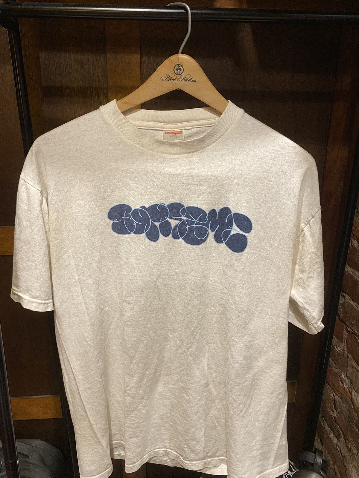 Supreme Supreme Bubble Tee White SS01 Large L RARE Grailed
