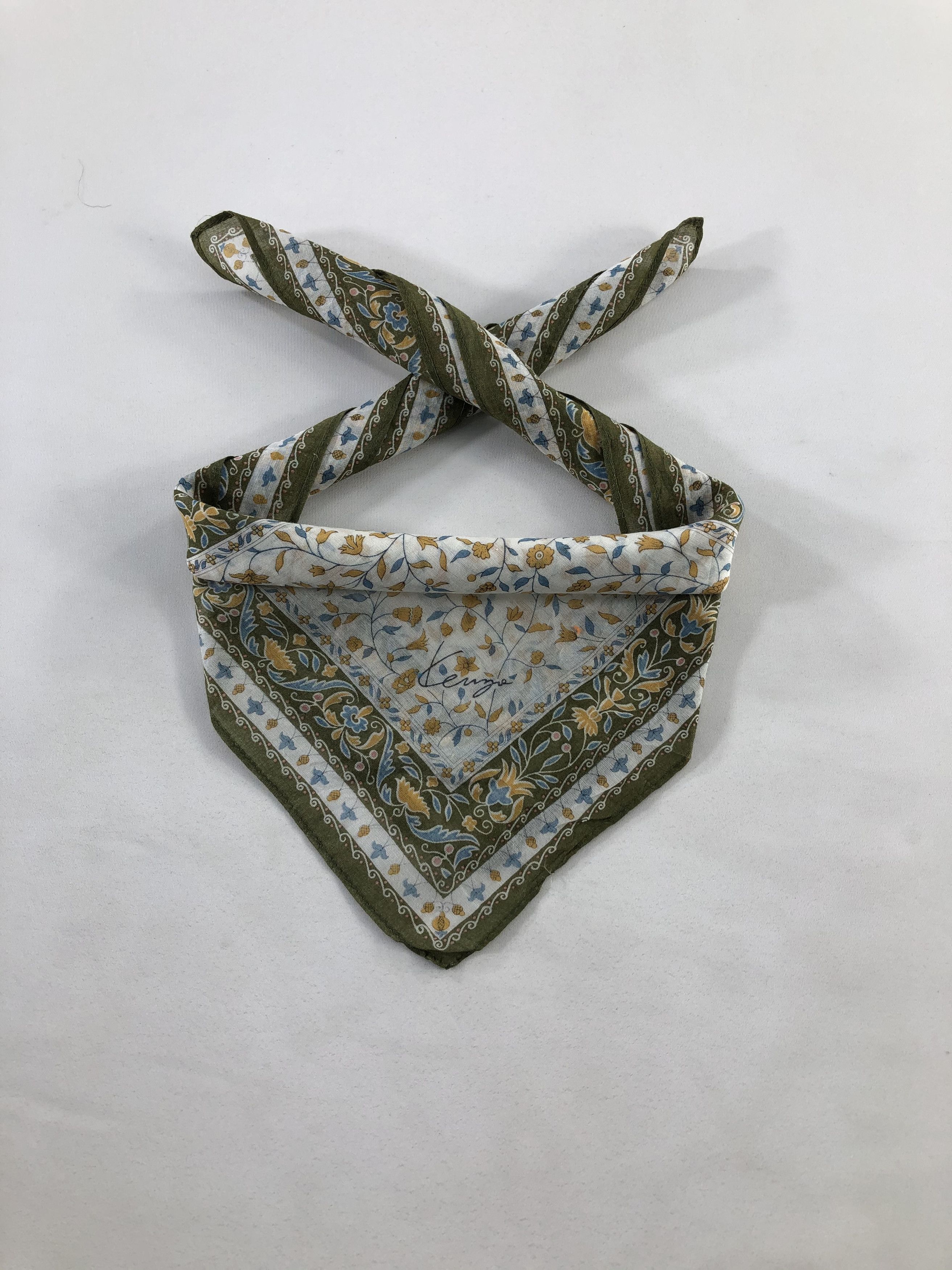 Kenzo × Vintage Kenzo Handkerchief / Bandana / Neckerchief Size ONE SIZE - 2 Thumbnail