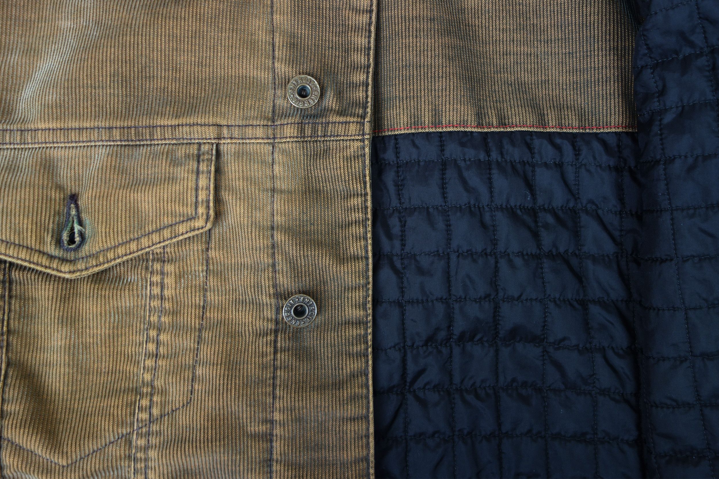 Energie × Sixty Energie Vintage Corduroy Trucker Jacket Sherpa by Miss Sixty Size US L / EU 52-54 / 3 - 9 Thumbnail