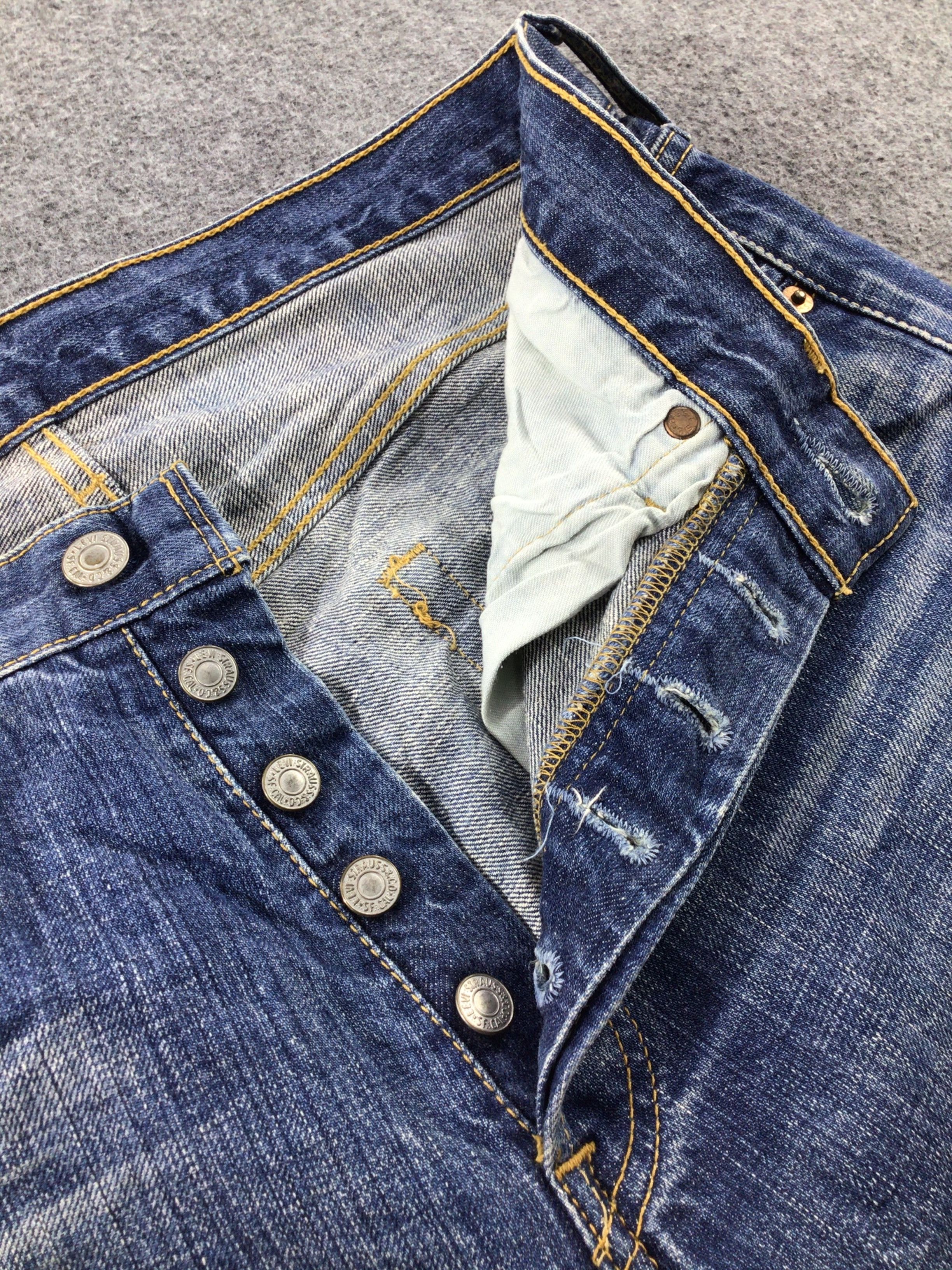 Levi's × Vintage Vintage 90s Levis 501 Jeans-JM508 Size US 32 / EU 48 - 7 Thumbnail