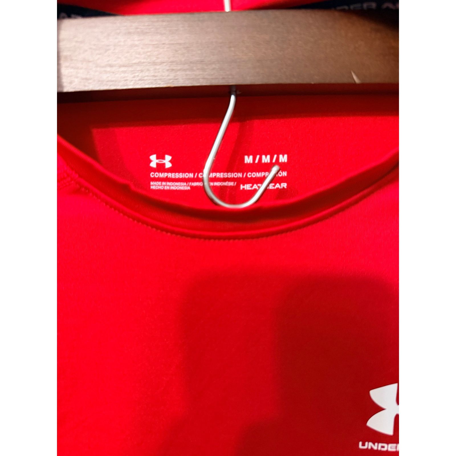 Under Armour NWT Under Armour Heatgear Red Compression Shirt Sz M Size US M / EU 48-50 / 2 - 2 Thumbnail