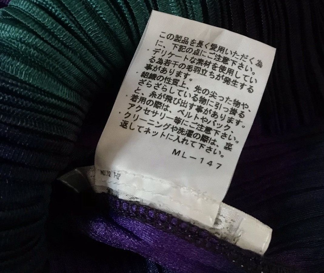 Pleats Please Issey Miyake Issey miyake pleats please multicolor mock neck Size S / US 4 / IT 40 - 6 Thumbnail