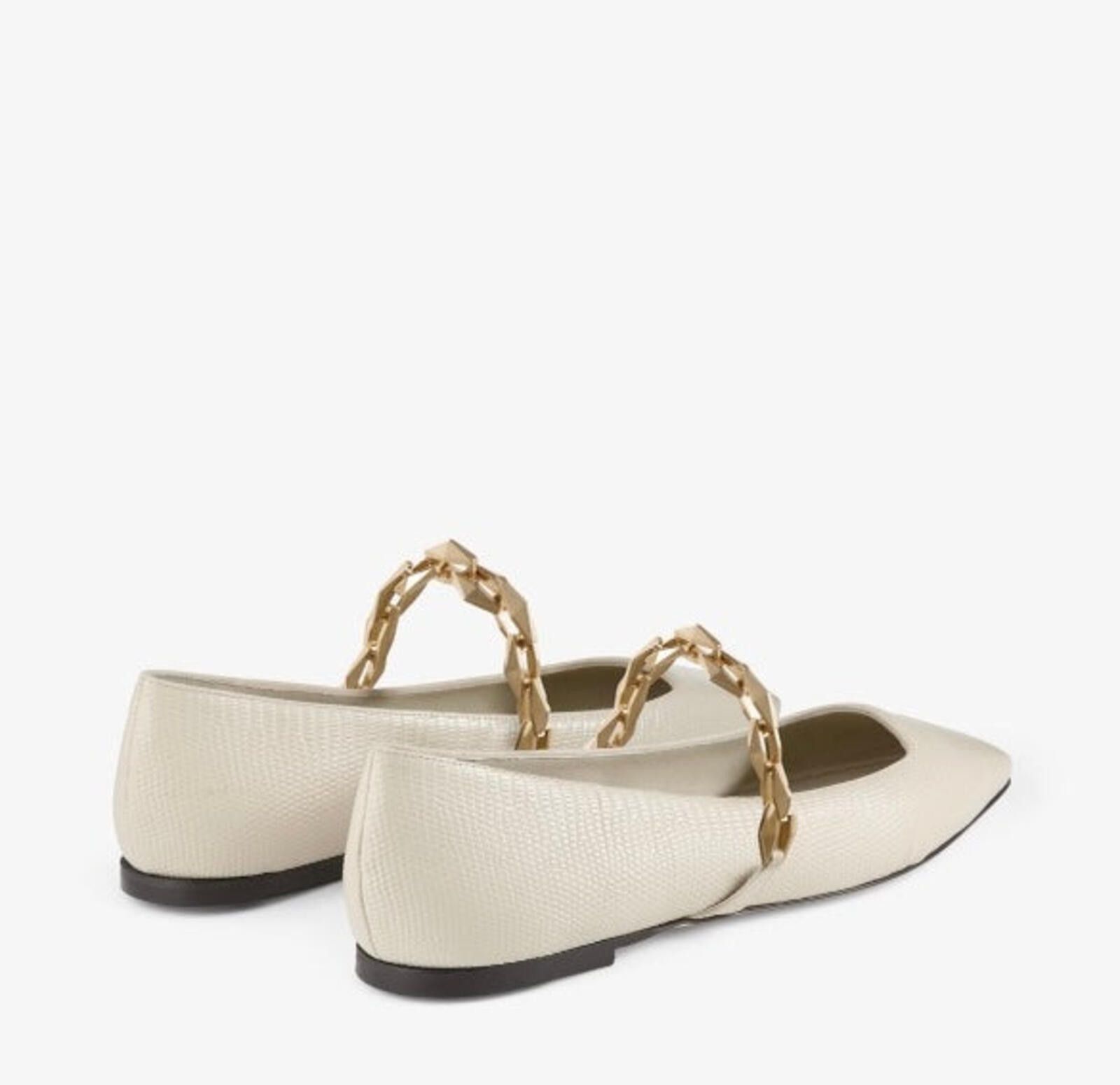 Jimmy Choo Jimmy Choo Diamond Tilda Flat Size US 7.5 / IT 37.5 - 3 Thumbnail