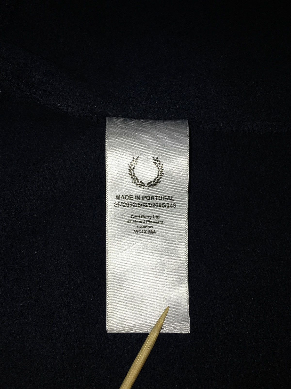 Thames MMXX. crewneck THAMES x FRED PERRY Chest Panel Sweater sweatshirt Size US L / EU 52-54 / 3 - 7 Thumbnail