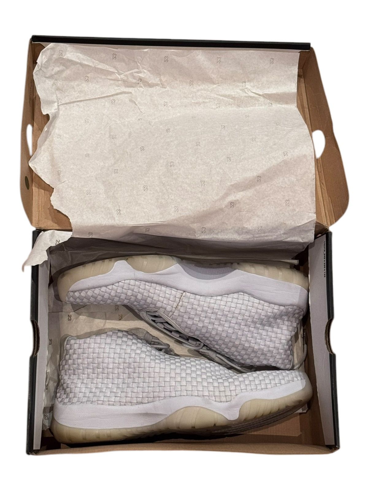 Future × Jordan Brand Jordan Future ‘Pure Platinum’ Size US 13 / EU 46 - 6 Thumbnail