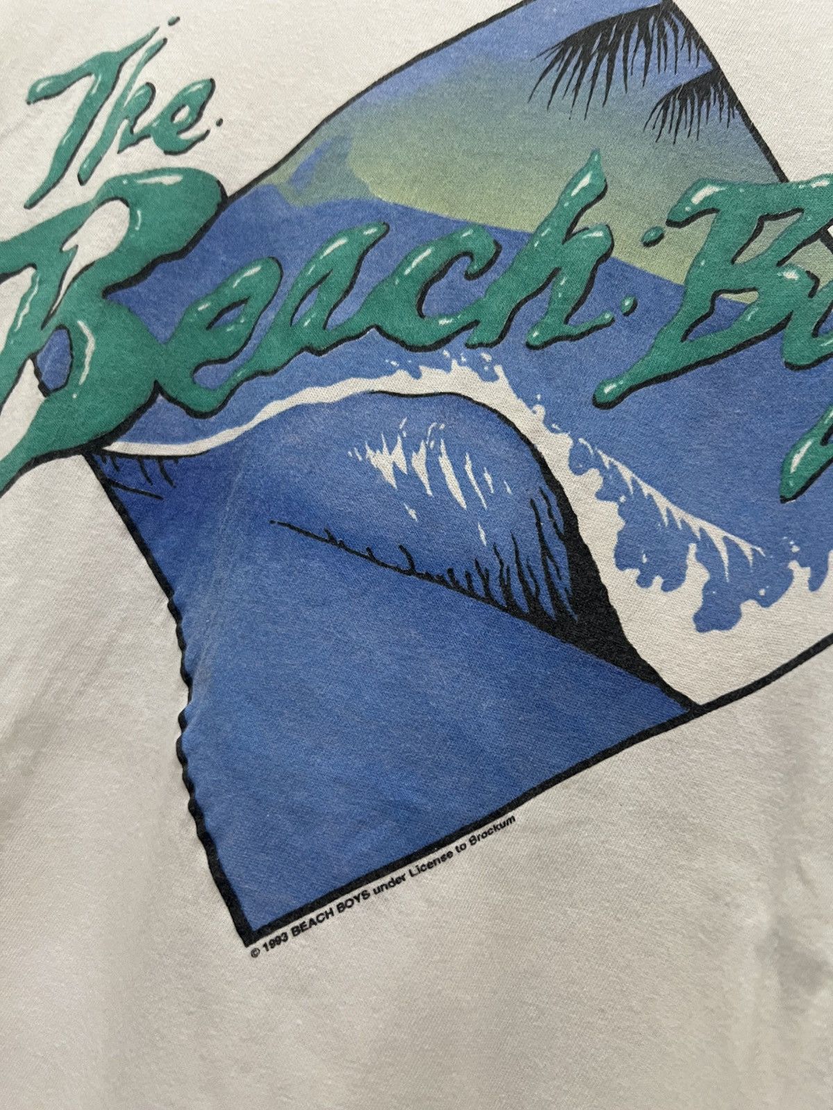 Band Tees × Vintage Vintage 1993 The Beach Boys Wave Surf Band Size US XL / EU 56 / 4 - 2 Thumbnail