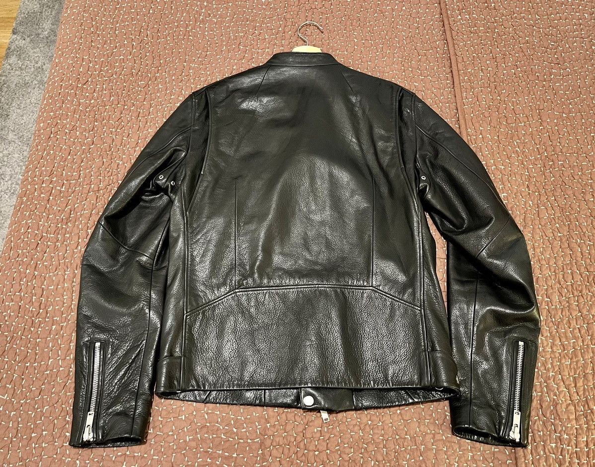 Theory Banded DB Leather Biker Size US M / EU 48-50 / 2 - 2 Thumbnail