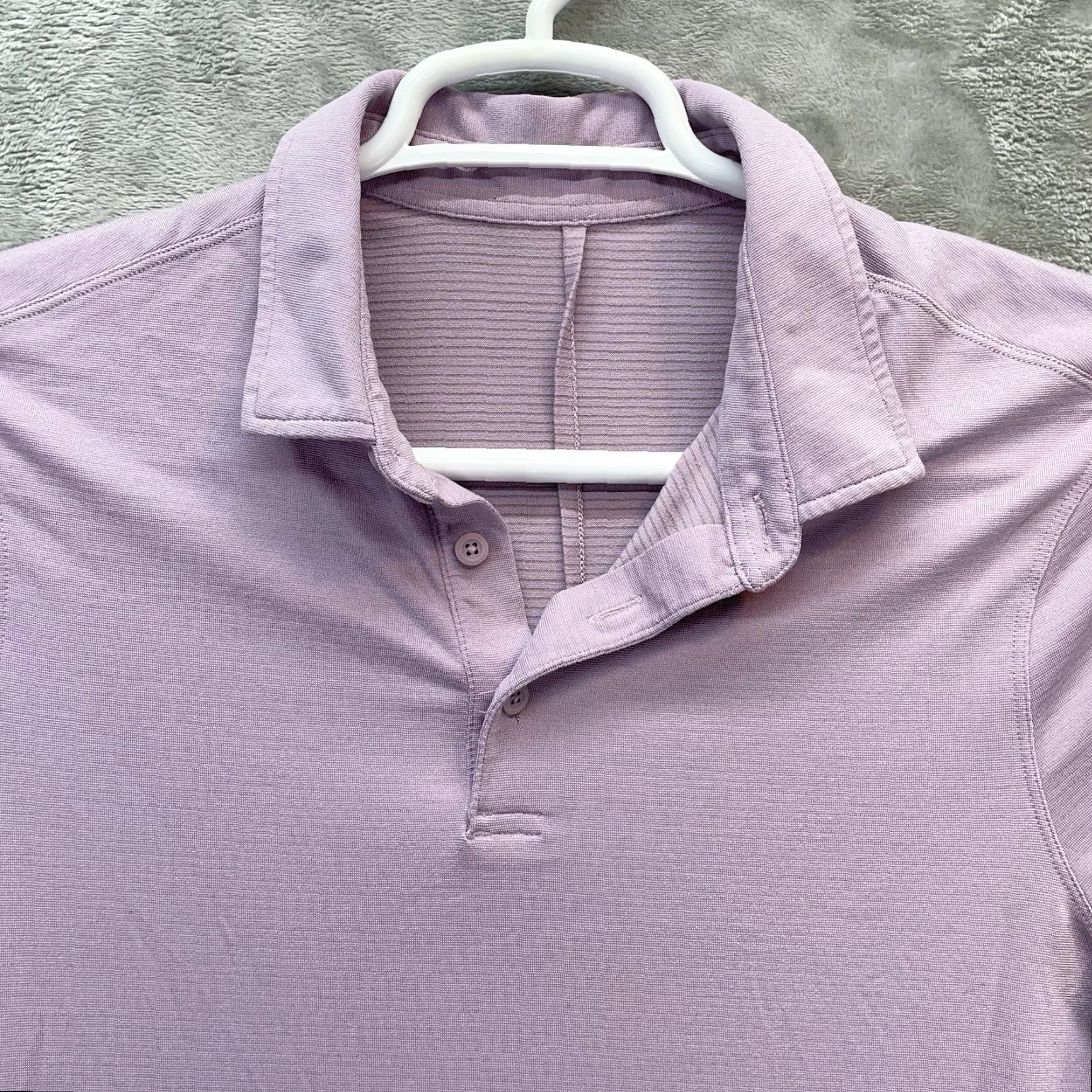 Lululemon Lululemon Shirt Polo Mens S Purple Solid Short Sleeve Preppy Golf Activewear Casual Size US S / EU 44-46 / 1 - 2 Thumbnail