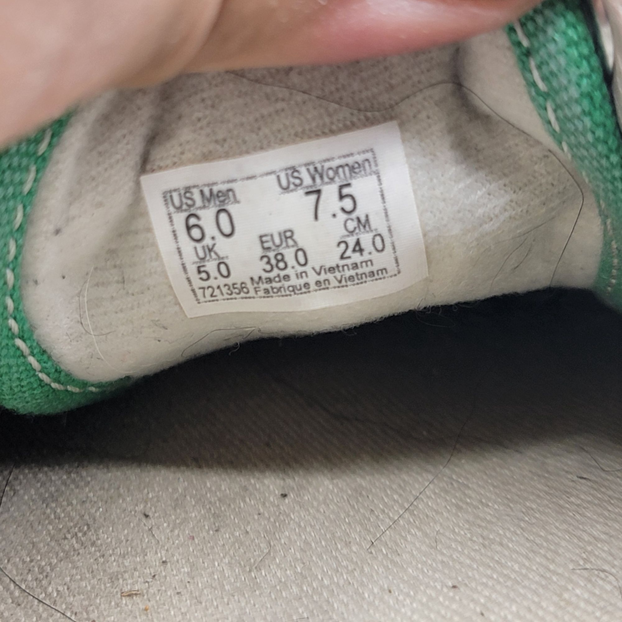 Vans Vans Vault OG Era Paisley Green Womens 7.5 Sneaker Shoes Cal Size US 7.5 / IT 37.5 - 6 Thumbnail