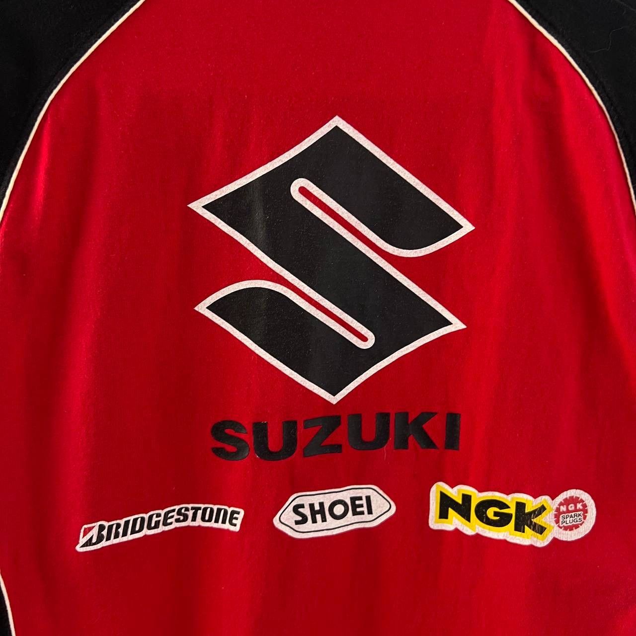 Vintage Vintage Y2K Suzuki Big Logo Racing T-Shirt Size US M / EU 48-50 / 2 - 7 Thumbnail