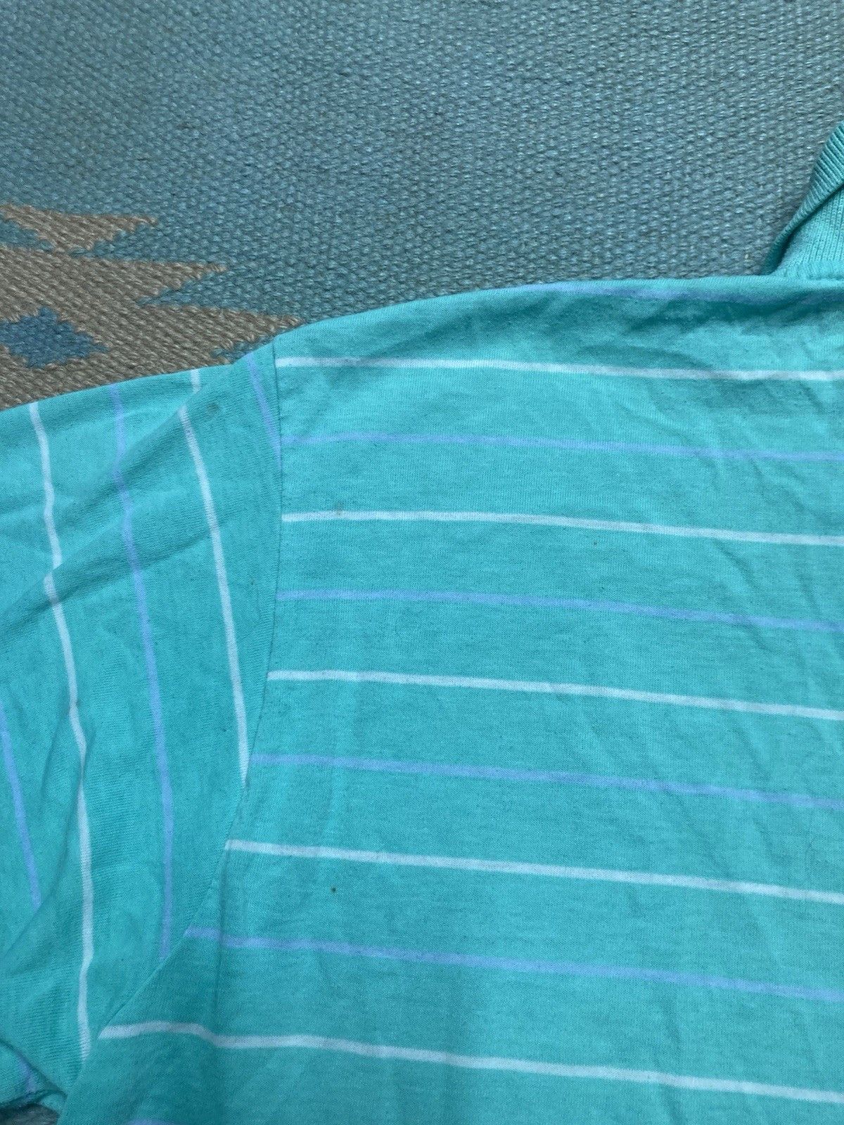 Vintage Vintage 80s polo shirt striped soft golf stain adult medium Size US M / EU 48-50 / 2 - 9 Thumbnail