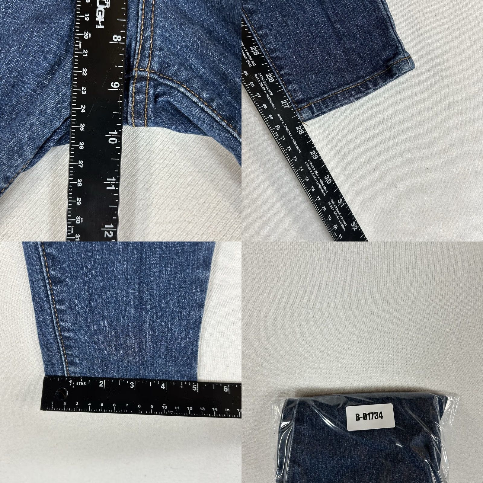Old Navy Old Navy Original Mid Rise Skinny Jeans Women Size 2 Short Blue Medium Wash 2S Size 26" / US 2 / IT 38 - 9 Thumbnail