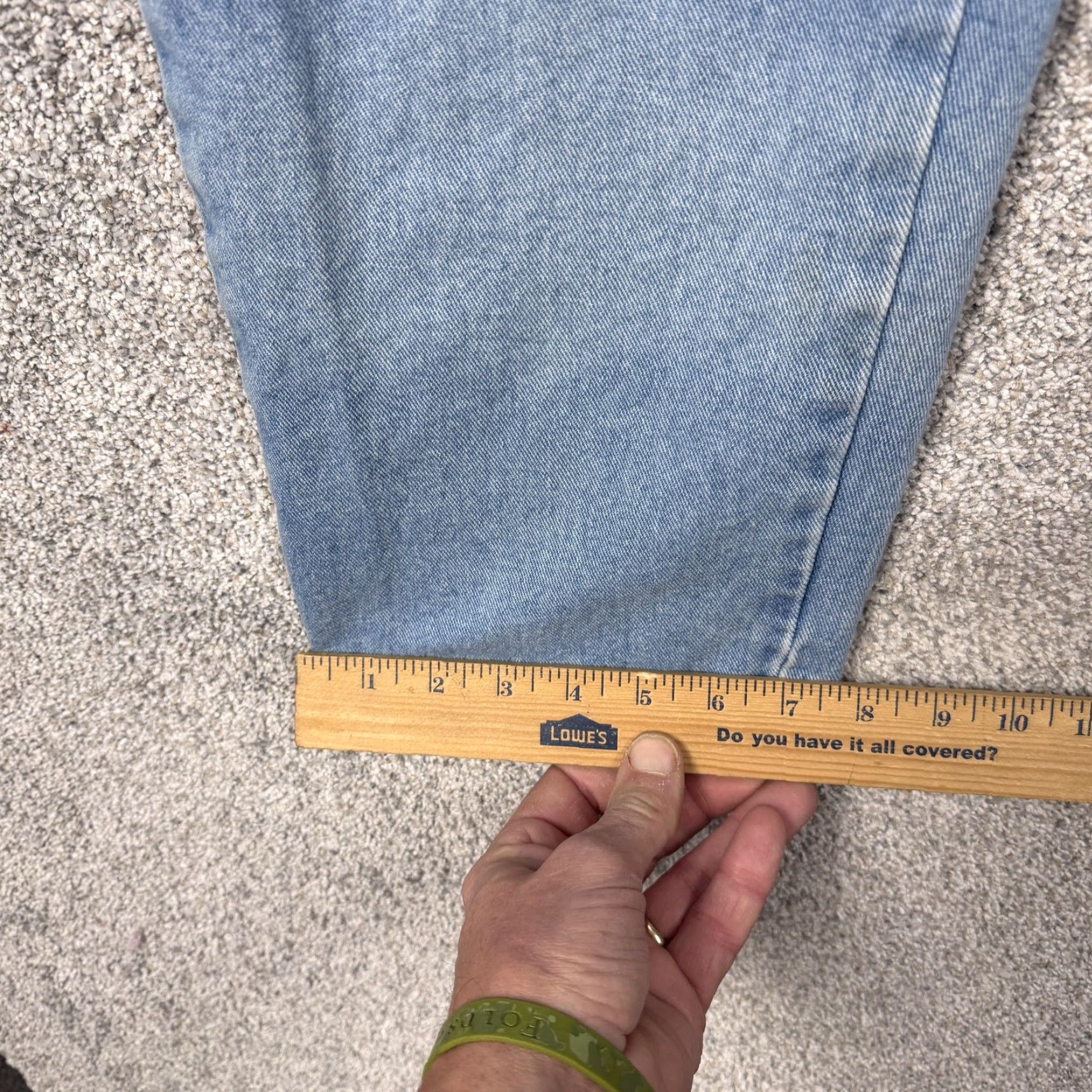 Bill Blass VINTAGE Bill Blass Jeans Womens 14P 32x25 Blue High Rise Relaxed Mom Denim Size 36" / US 14 / IT 50 - 3 Thumbnail