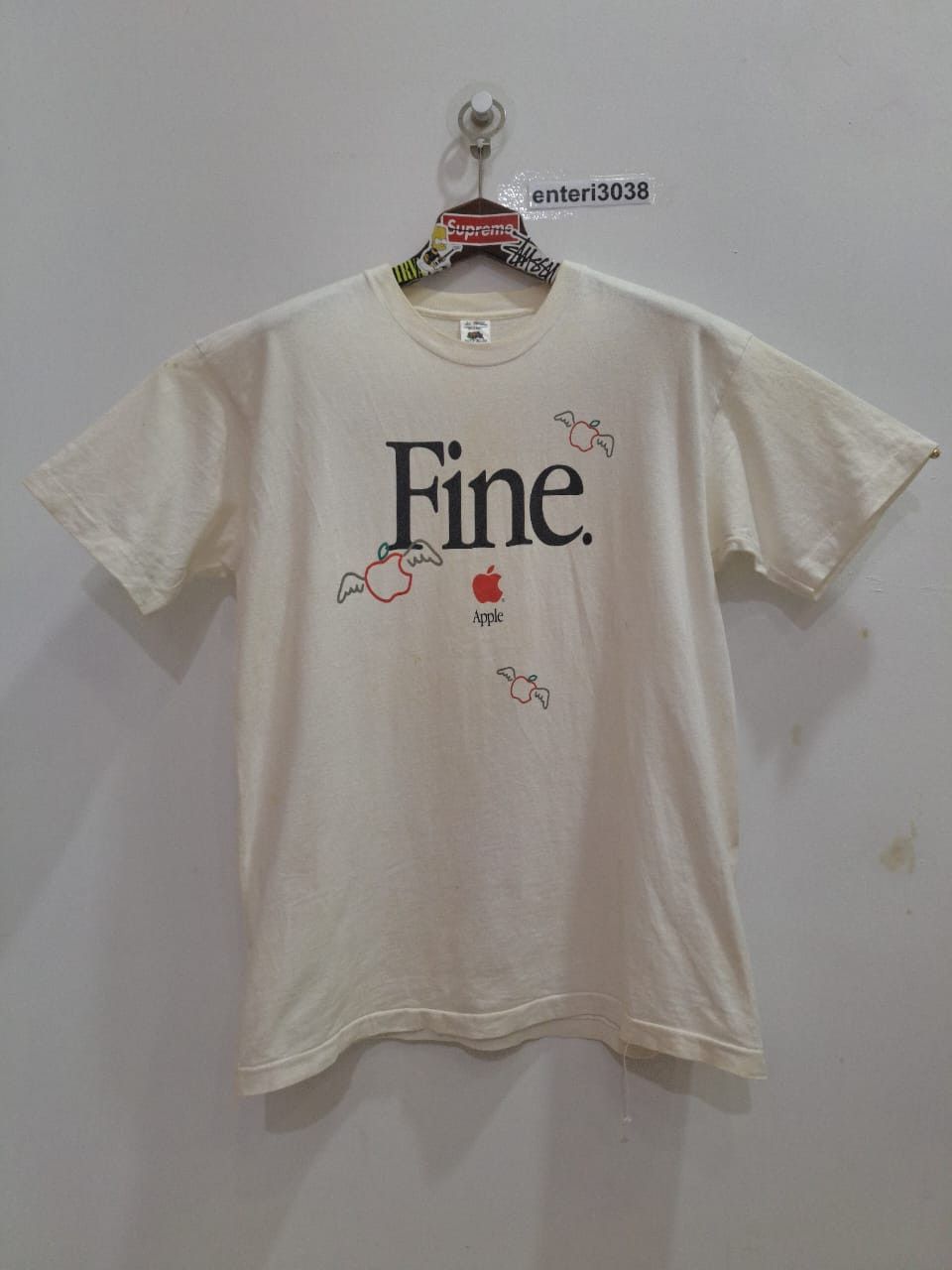 Apple × Vintage vintage apple computer fine flying apple angle single stich Size US L / EU 52-54 / 3 - 1 Thumbnail