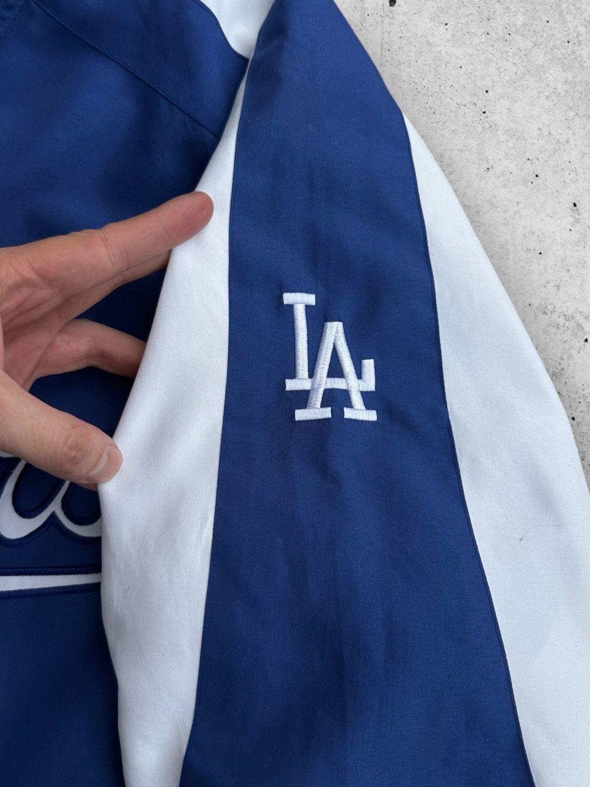 MLB × Vintage Vintage MLB Los Angeles Dodgers windbreaker jacket, size XL Size US XL / EU 56 / 4 - 5 Thumbnail