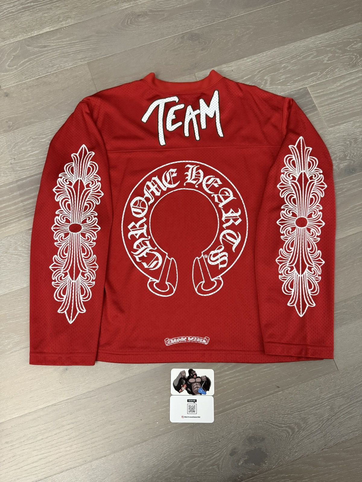 Chrome Hearts Chrome Hearts Matty Boy Form Jersey Red Size US S / EU 44-46 / 1 - 3 Thumbnail