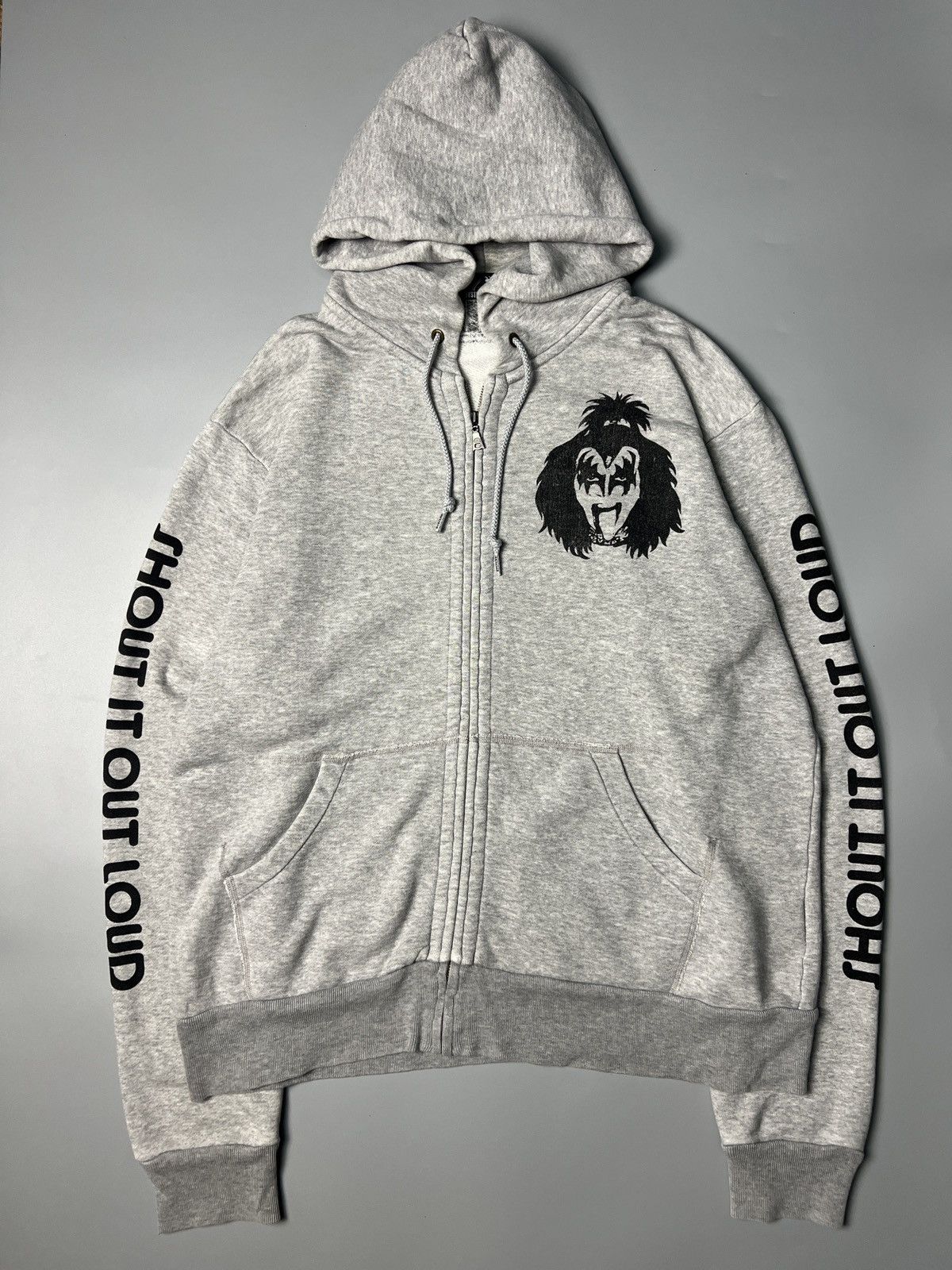 Hysteric Glamour Vintage Hysteric Glamour Kiss Band Zipper Hoodie Size US M / EU 48-50 / 2 - 1 Thumbnail