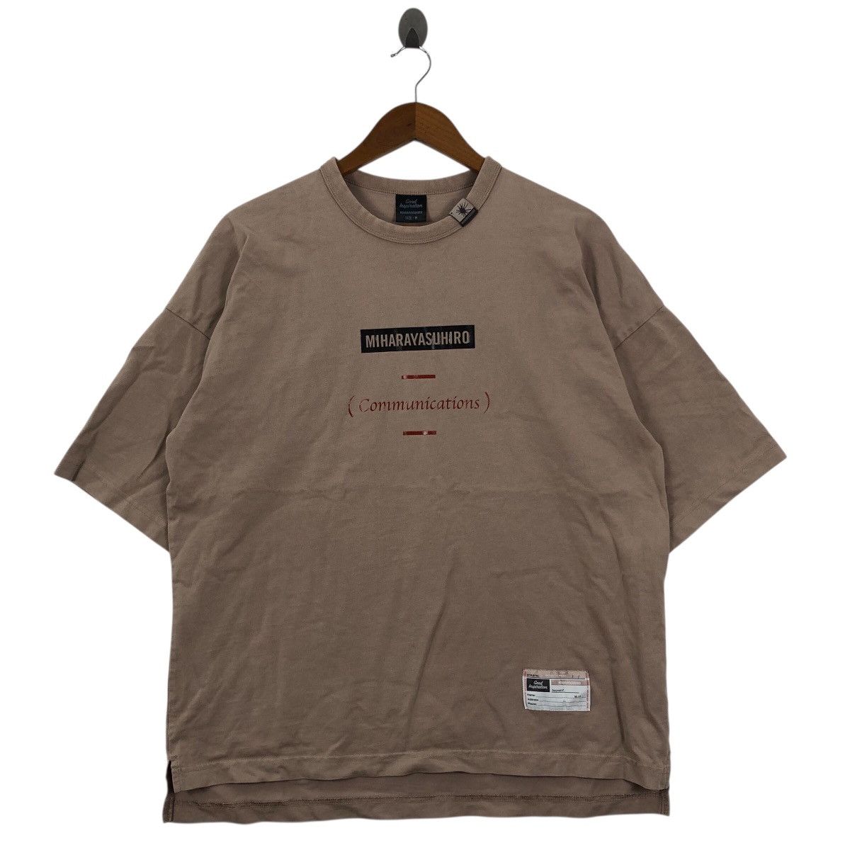 Maison MIHARA YASUHIRO Japanese Brand MIHARAYASUHIRO X GOOD INSPIRATIONBaggyT-Shirt Size US M / EU 48-50 / 2 - 2 Thumbnail