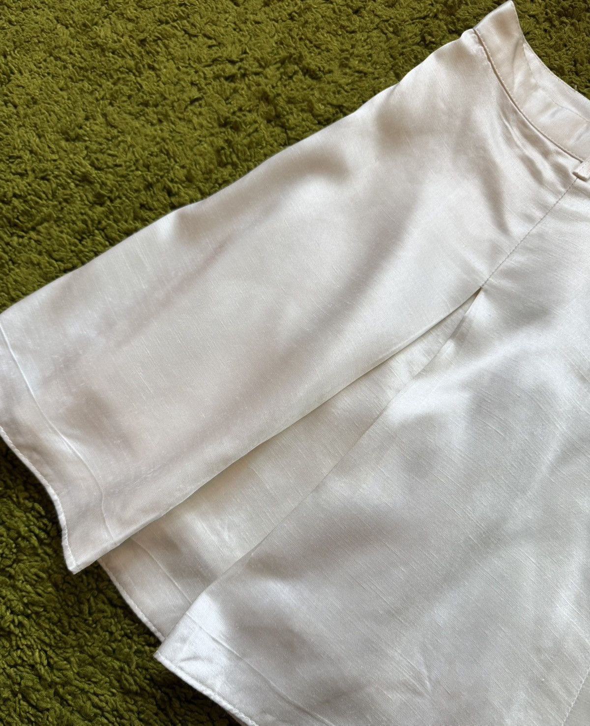 Dolce & Gabbana Dolce & Gabbana J&ANS 1990s vintage satin mini skirt Size 26" / US 2 / IT 38 - 3 Thumbnail
