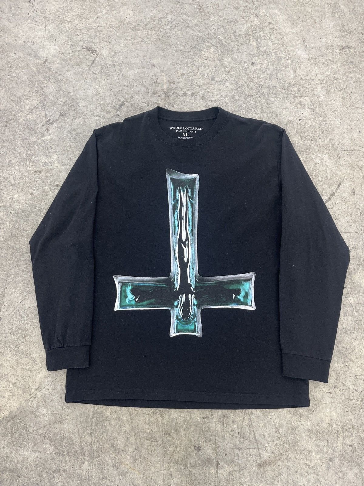 Playboi Carti Playboi Carti Whole Lotta Red Longsleeve Size US XL / EU 56 / 4 - 8 Thumbnail