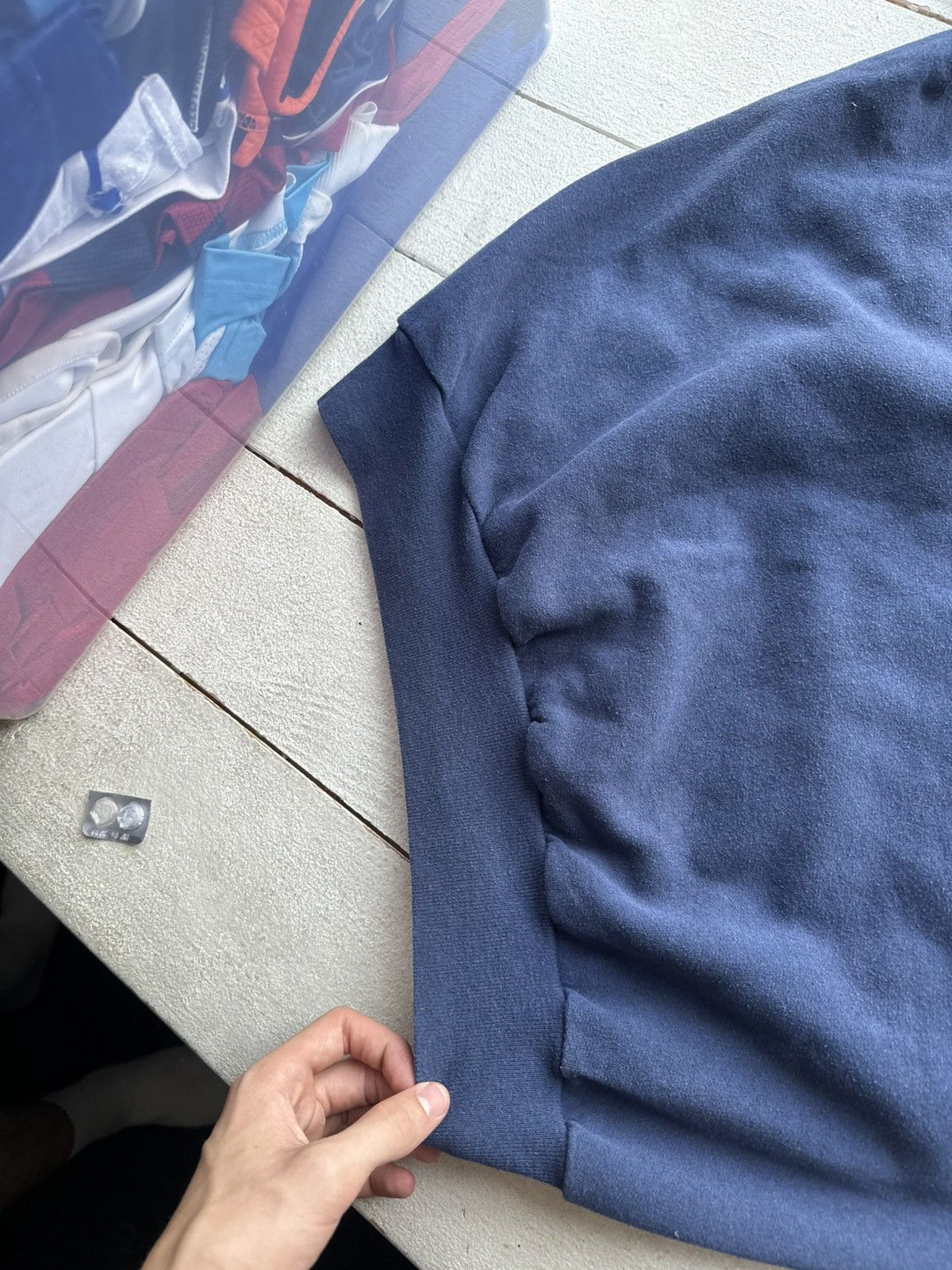 Vintage SAN FRANCISCO🚨 BIG LOGO USA BLUE OVERSIZED SWEATSHIRT RARE Size US M / EU 48-50 / 2 - 9 Thumbnail