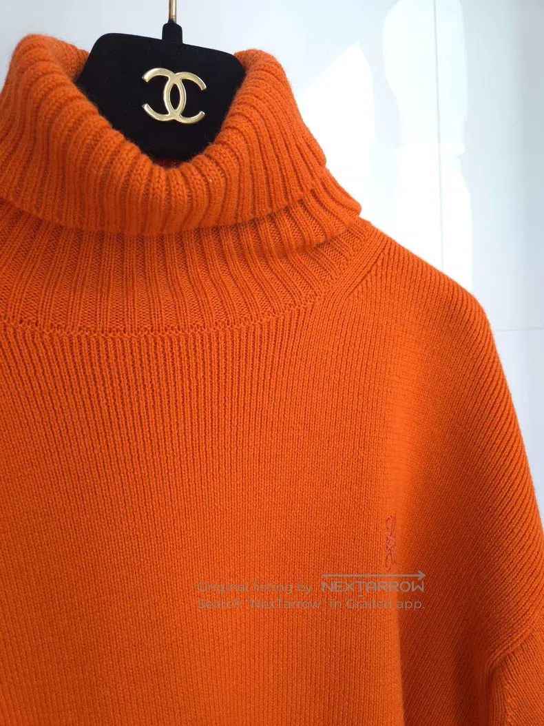 Loewe Loewe Orange logo embroidered sweater Size S / US 4 / IT 40 - 5 Thumbnail