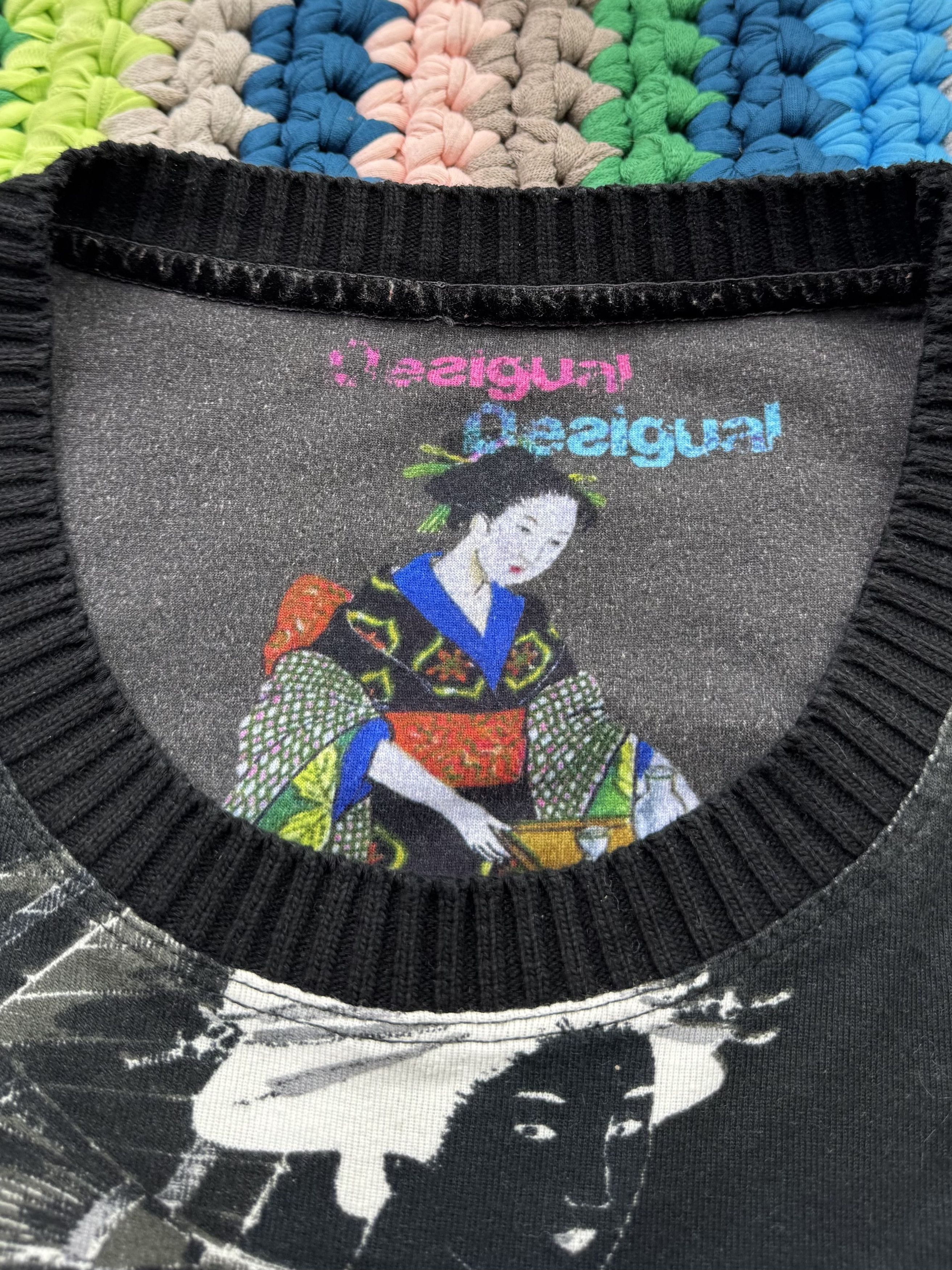 Desigual Desigual Vintage Sweater (V174)(D10) Size M / US 6-8 / IT 42-44 - 5 Thumbnail