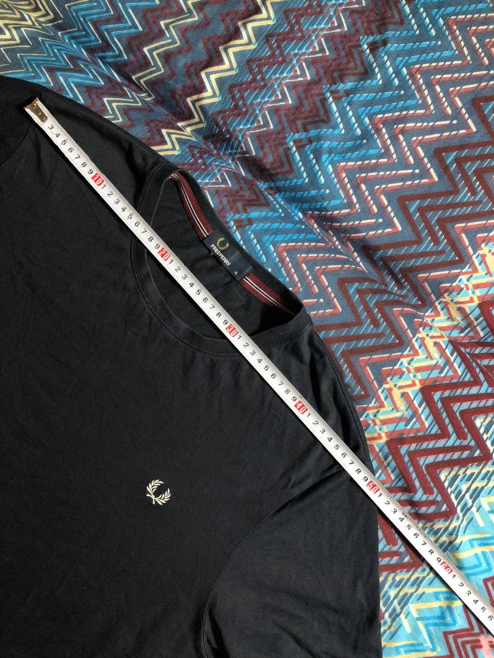 Fred Perry × Vintage Vintage Fred Perry Logo T-Shirt Streetwear Y2K Size US XL / EU 56 / 4 - 10 Thumbnail