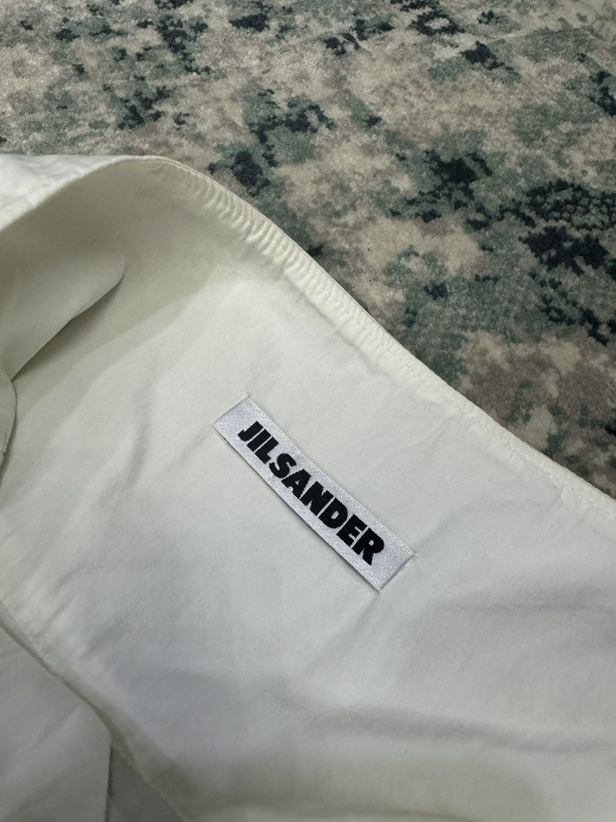 Jil Sander × Vintage VINTAGE JIL SANDER OFF WHITE MID LENGTH SKIRT Size 28" / US 6 / IT 42 - 4 Thumbnail