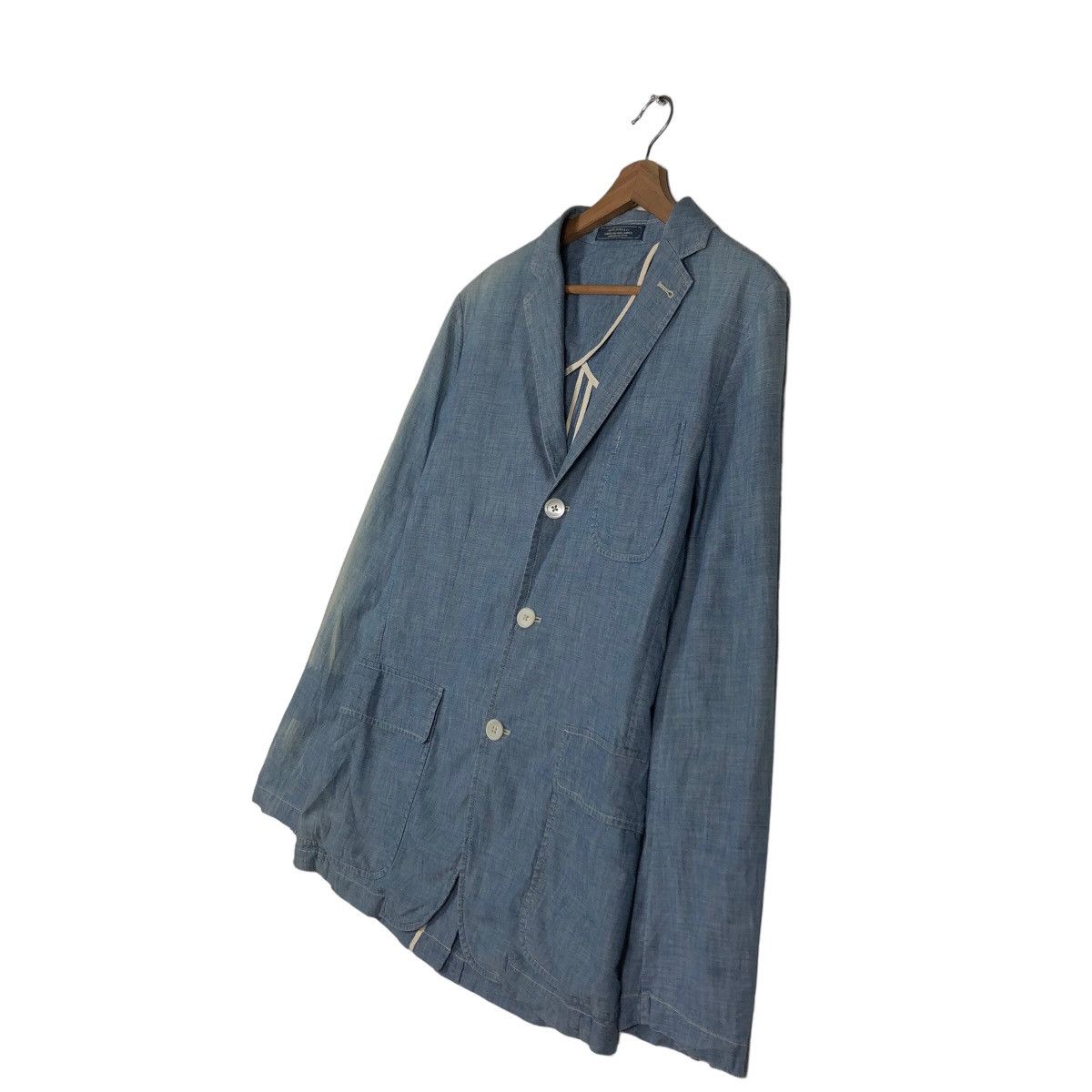 Polo Ralph Lauren 🔥Vintage Polo Ralph Lauren Chore Jacket Sun Faded Design Size US M / EU 48-50 / 2 - 2 Thumbnail