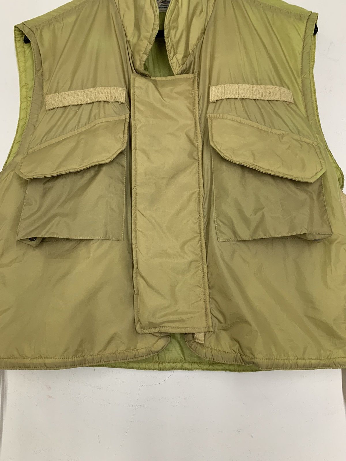 Schott Bossbat Flak Army Puffer Vest Sun Faded Size US M / EU 48-50 / 2 - 4 Thumbnail