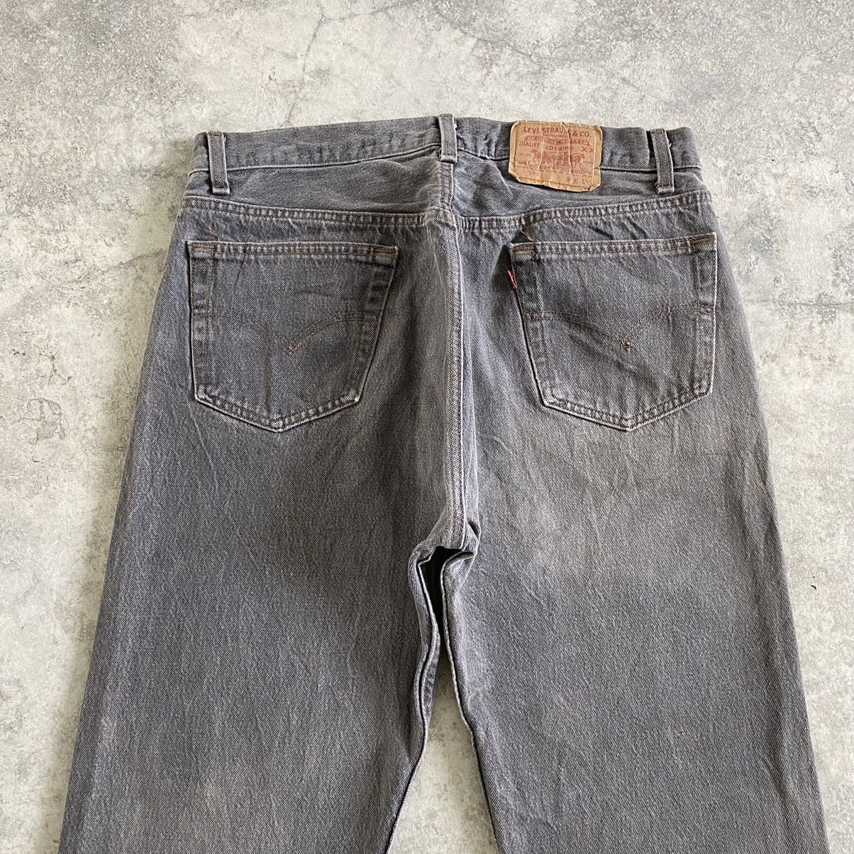 Levi's Vintage Late 80’s Levis 501 Ash Grey Denim Jeans Size US 33 - 15 Thumbnail