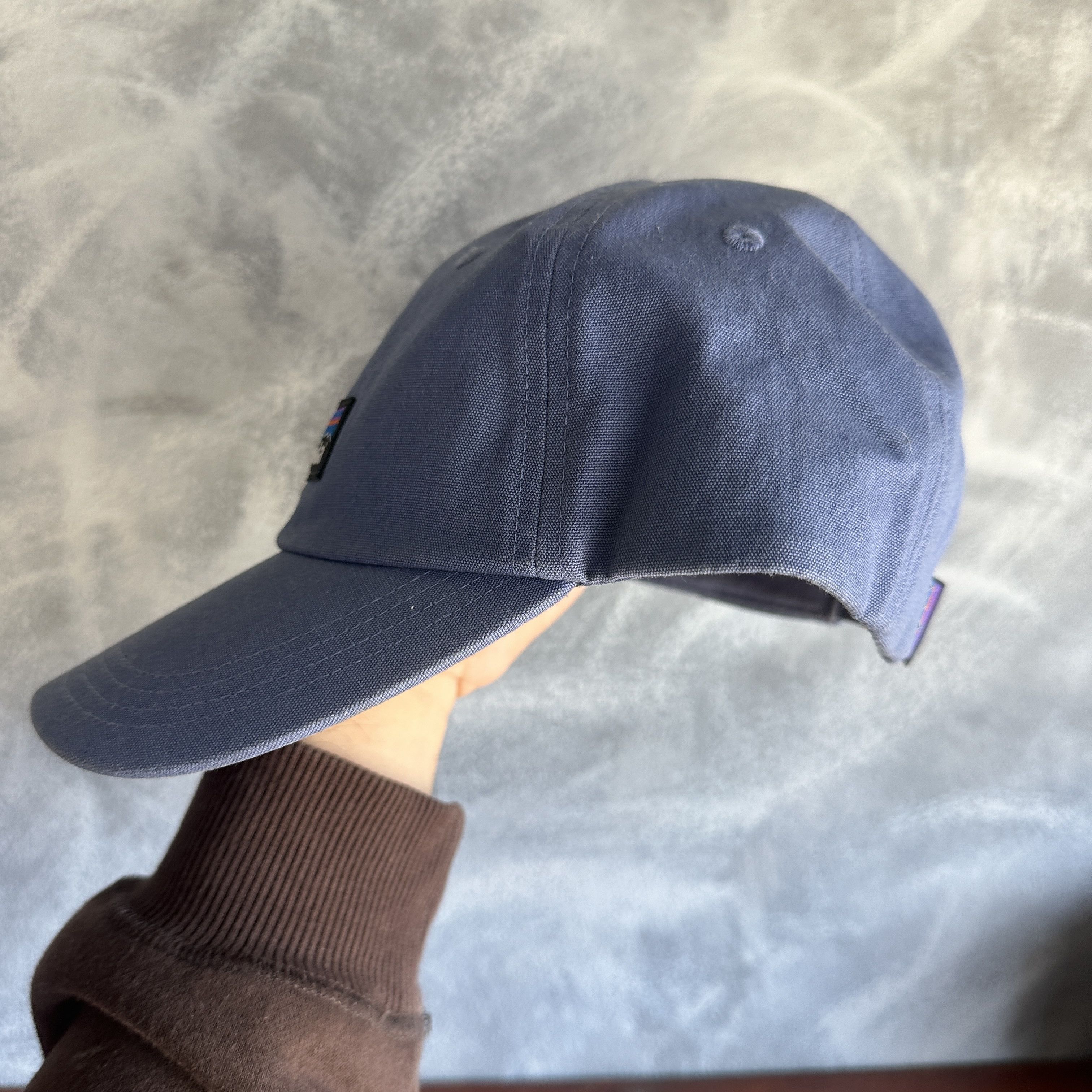 Patagonia Patagonia Hat Cap Strap Back Blue P-6 Label Logo Trad Size ONE SIZE - 4 Thumbnail