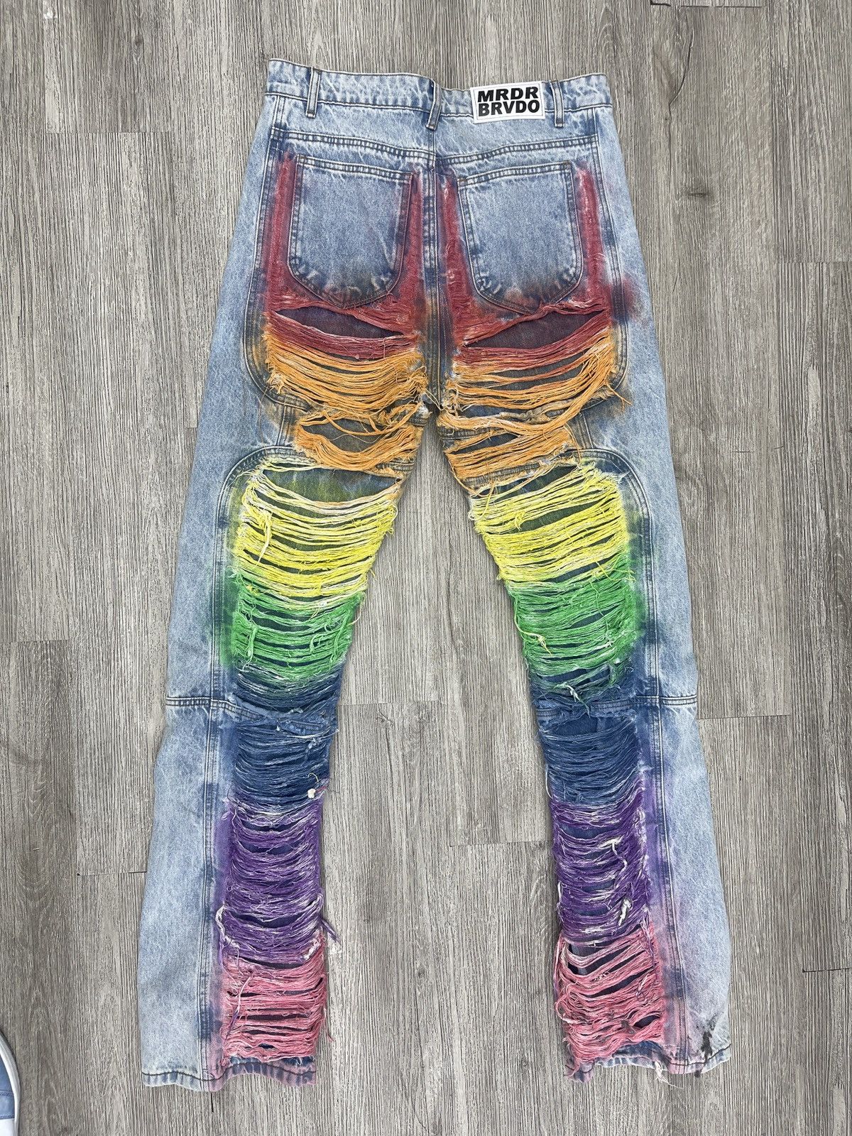 Who Decides War Who Decides War jeans (Rainbow) Size US 34 / EU 50 - 2 Thumbnail