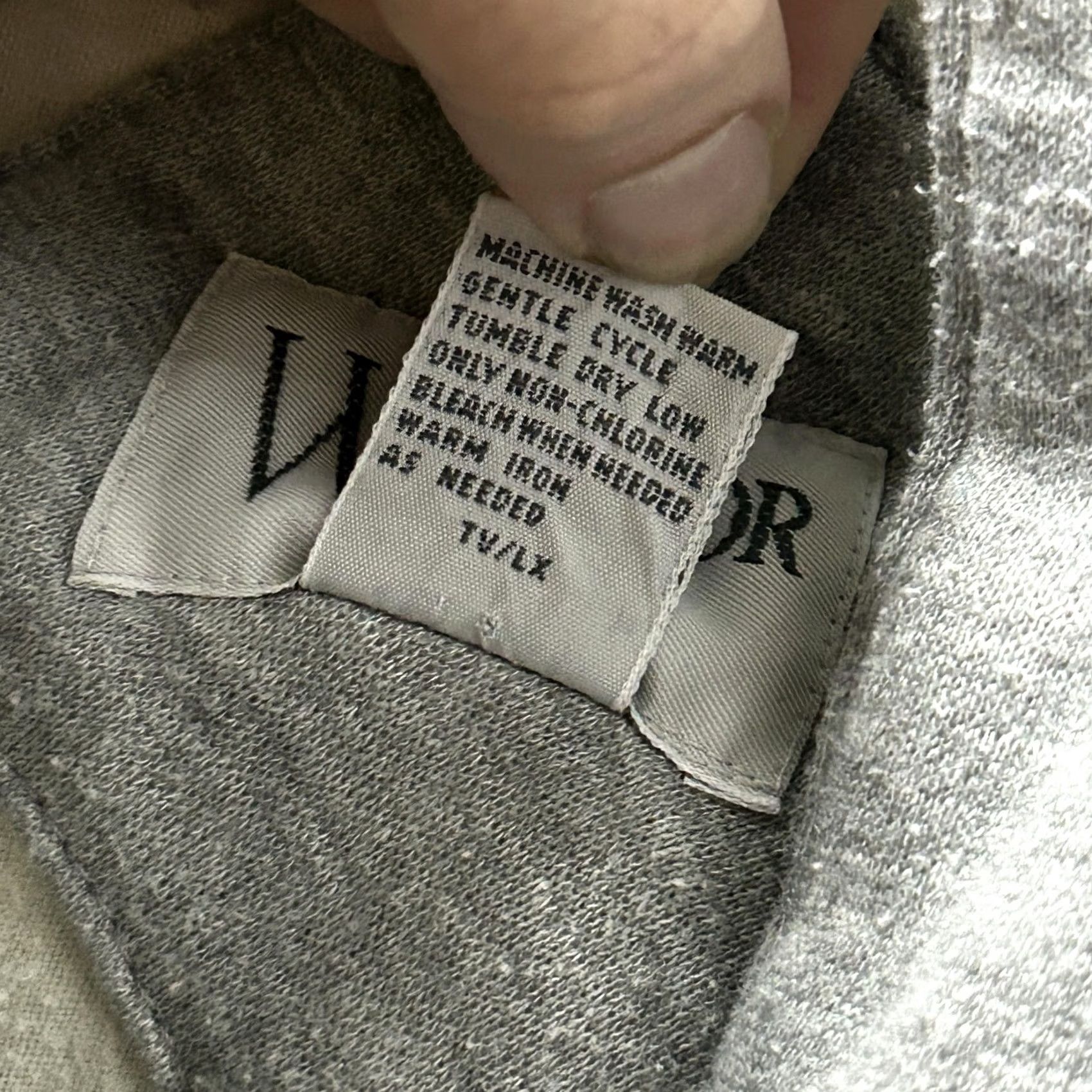 Vintage Vintage Windsor Bay Jacket Womens 16W Gray Fleece Lined Button Front Casual Size XXL / US 16-18 / IT 52-54 - 3 Thumbnail