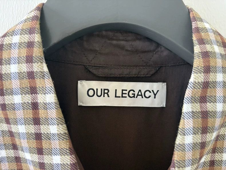 Our Legacy Our Legacy size46 plaid shirt Size US S / EU 44-46 / 1 - 3 Thumbnail