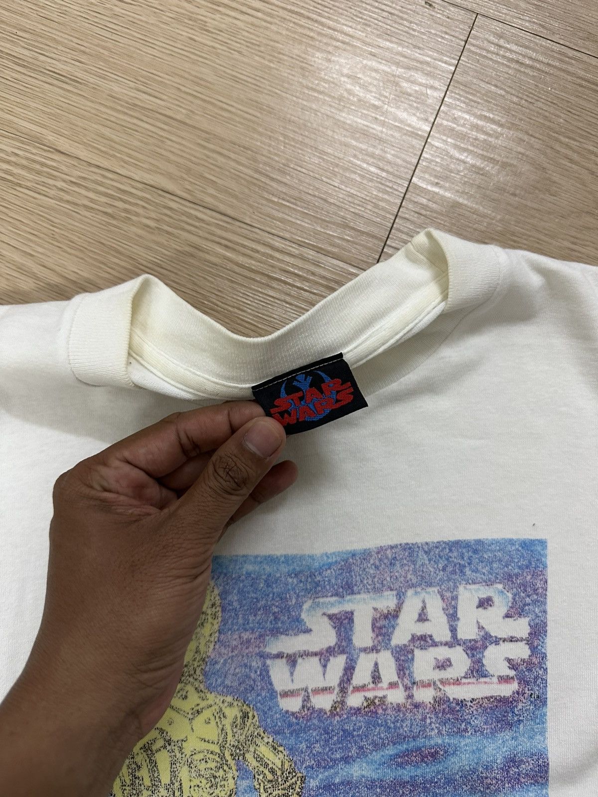 Star Wars × Vintage Rare Vintage 1997 Lucas Film Ltd. Star Wars C-3PO/R2-D2 Tee Size US M / EU 48-50 / 2 - 6 Thumbnail