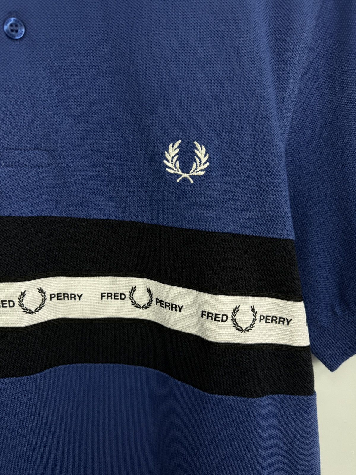 Fred Perry 🇬🇧 Vintage Fred Perry Tennis Polo T-Shirt Rare Retro Hype Y2K Size US M / EU 48-50 / 2 - 4 Thumbnail