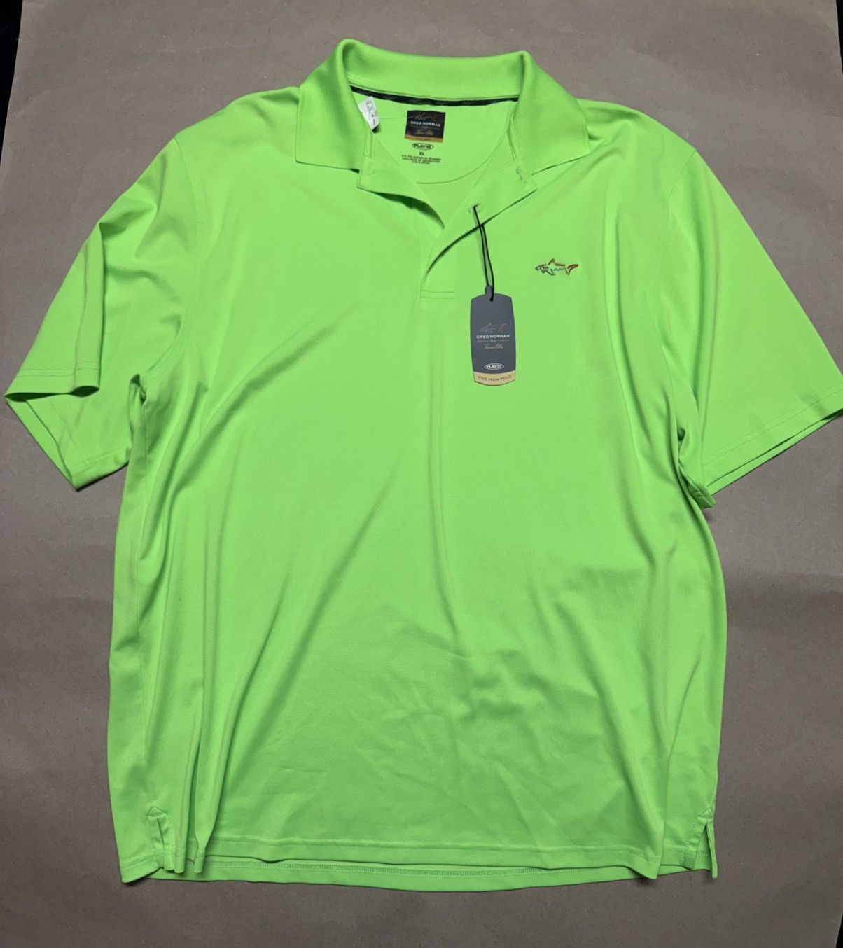 Greg Norman Greg Norman Tasso Ella Men's Golf Polo Shirt XL NEW! Size US XL / EU 56 / 4 - 1 Thumbnail