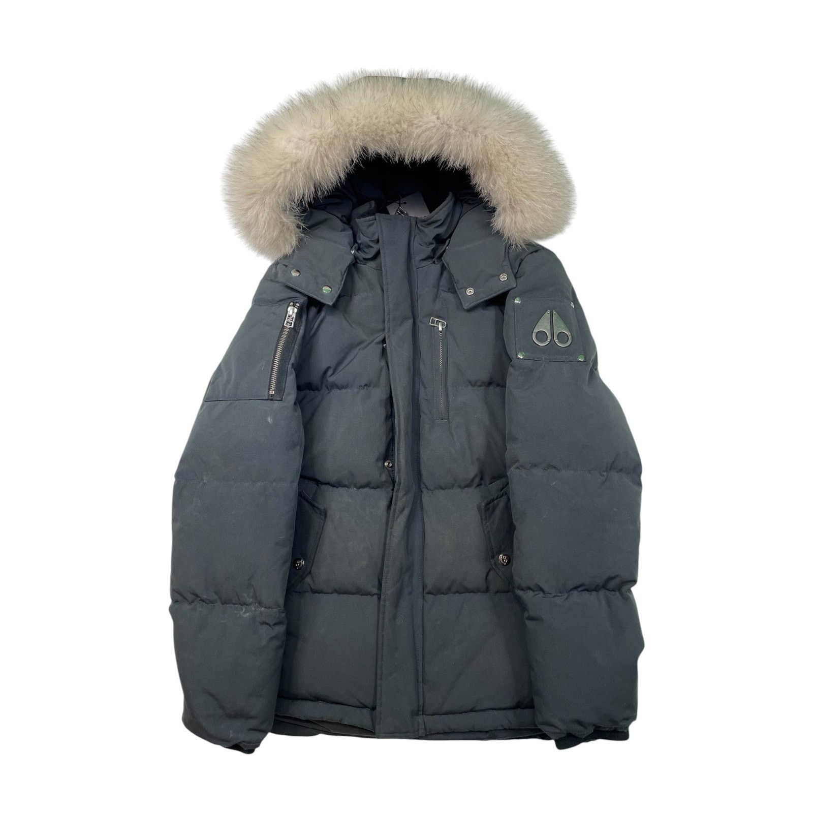 Moose Knuckles Moose Knuckles Shadow Grey Kids Coat Size US XL / EU 56 / 4 - 1 Thumbnail