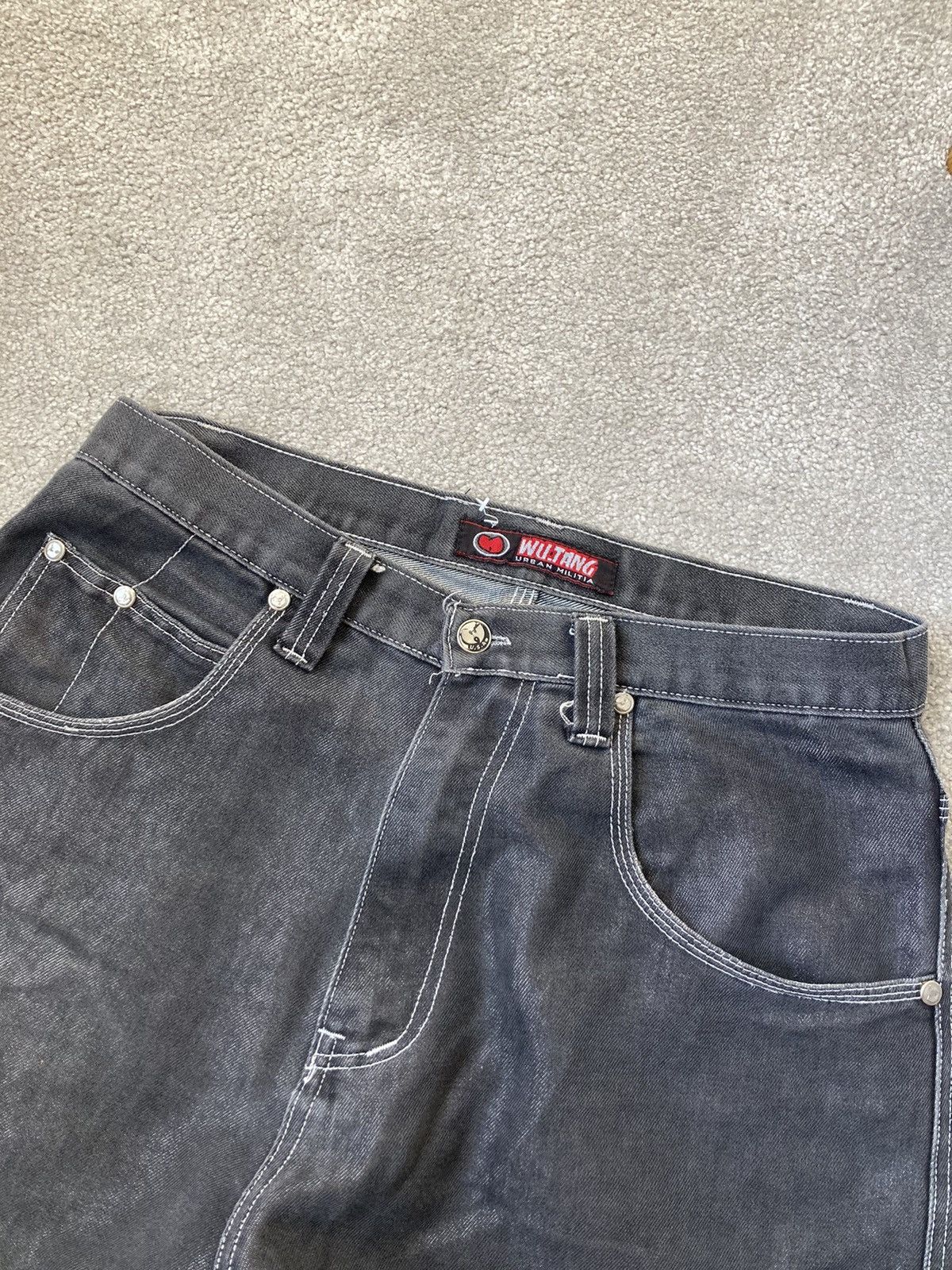 Vintage × Wu-Tang Clan Wu-Tang Clan Vintage Jeans, Wu-Wear Size US 32 / EU 48 - 5 Thumbnail