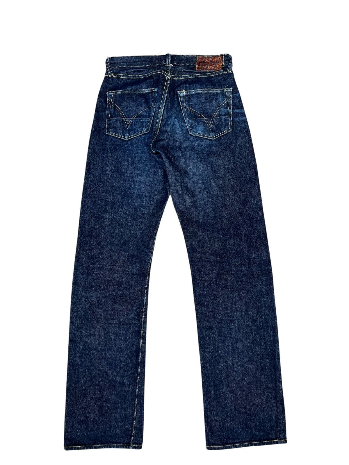 The Real McCoy's Vintage The Real McCoy Fade Blue Denim Selvedge Jeans Size US 30 / EU 46 - 15 Thumbnail