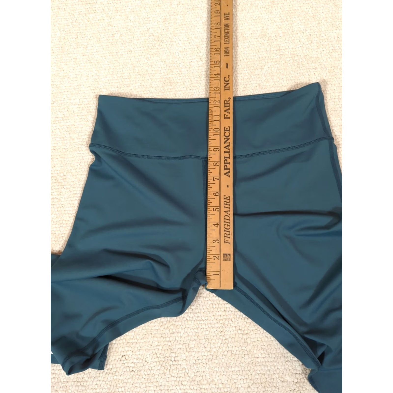 Vintage Active Zyia leggings Womens Leggings Cropped 14 Green Coral White Stripe Athleisure Sports Womens Size 36" / US 14 / IT 50 - 7 Thumbnail