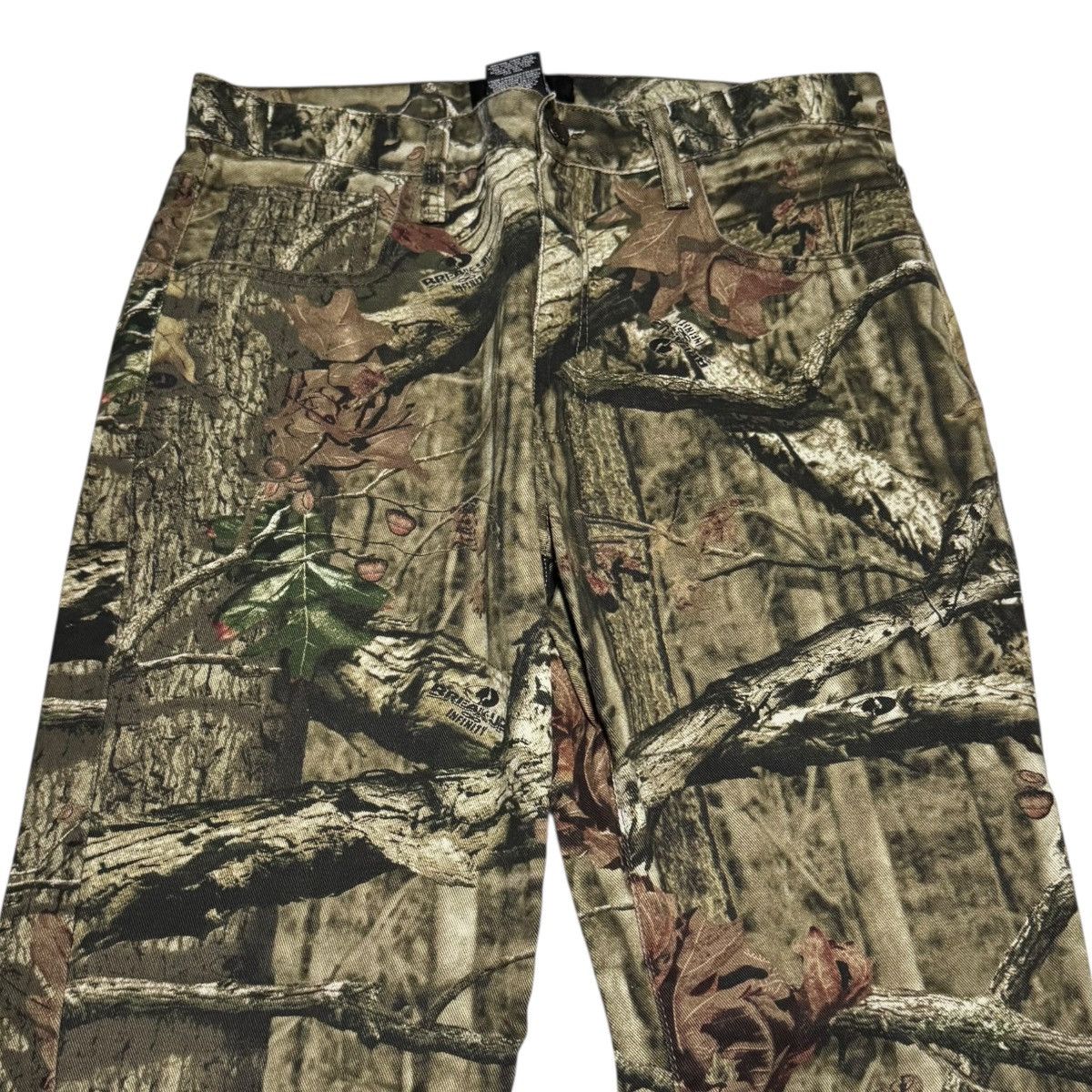 Mossy Oaks Mossy Oak Break-Up Camouflage Straight Leg Pants Mens 33x30 Size US 33 - 4 Thumbnail