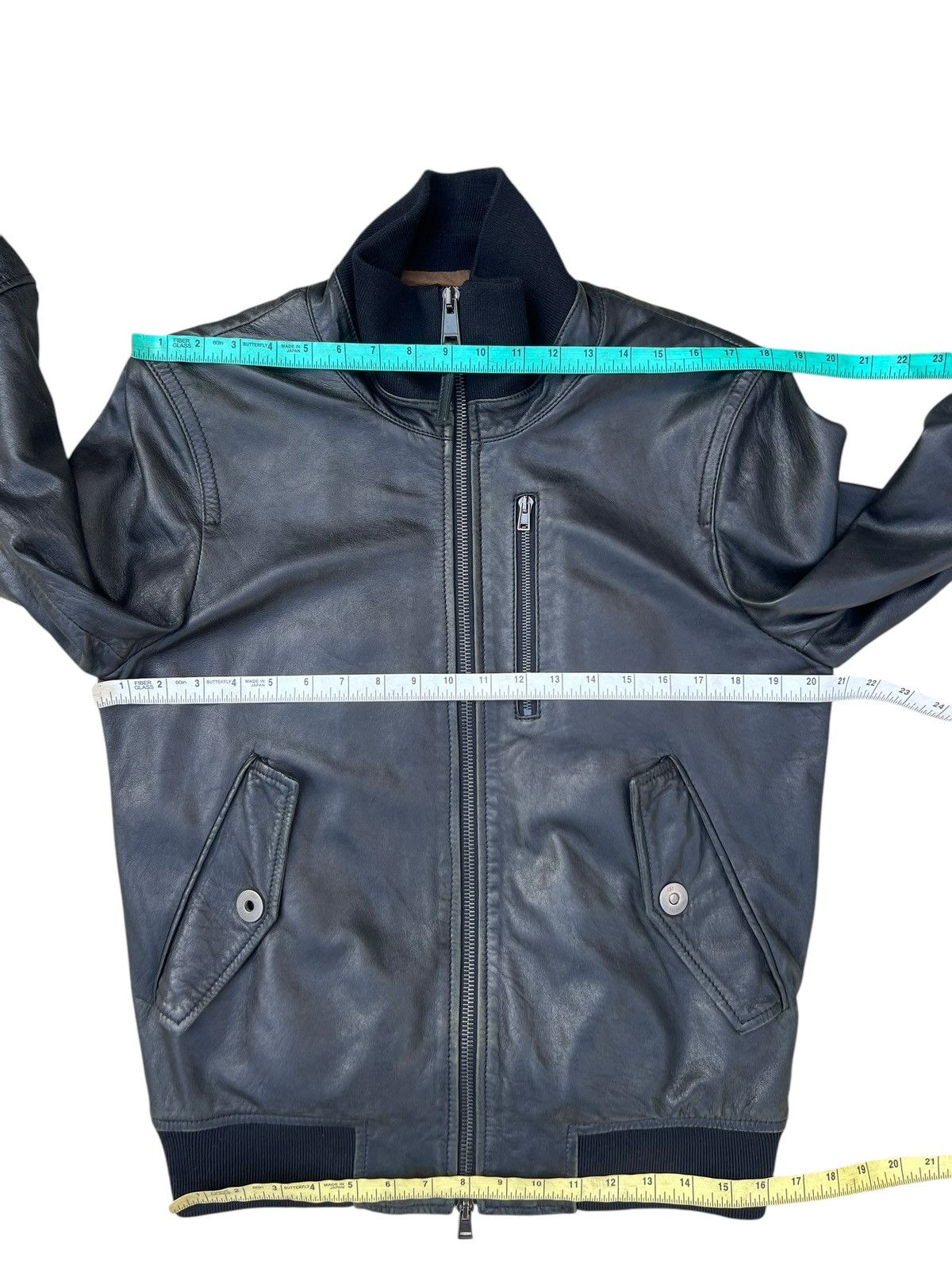 Valentino Valentino Patina Lambskin Leather Bomber Jacket Size US S / EU 44-46 / 1 - 2 Thumbnail
