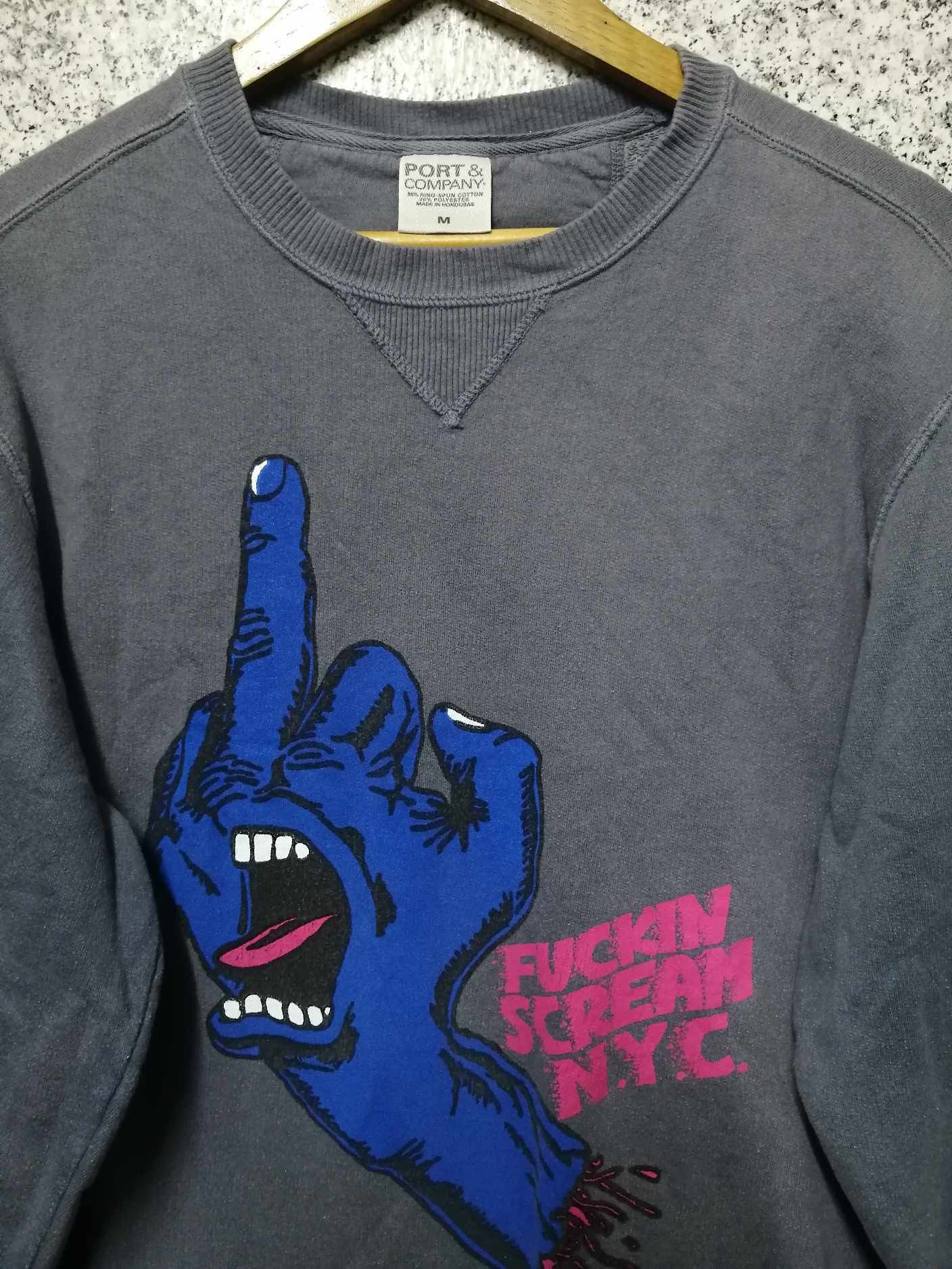 Santa Cruz Skateboards × Vintage VINTAGE FUCKIN SCREAM N.Y.C VERY RARE Size US M / EU 48-50 / 2 - 4 Thumbnail